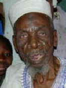 Village elder at Gonja, Eastern Region