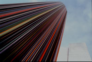 Rainbow sculpture