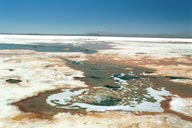Iron contamination on the Salar de Uyuni Bolivia