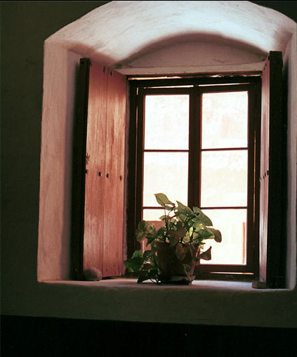 Window at Santa Catalina monastery, Arequipa
