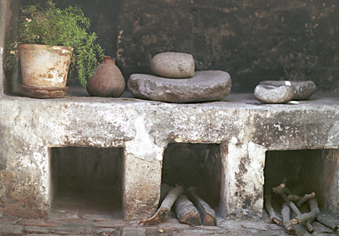 Former kitchen Santa Catalina monastery