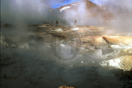 Geysers at Sol de Manana